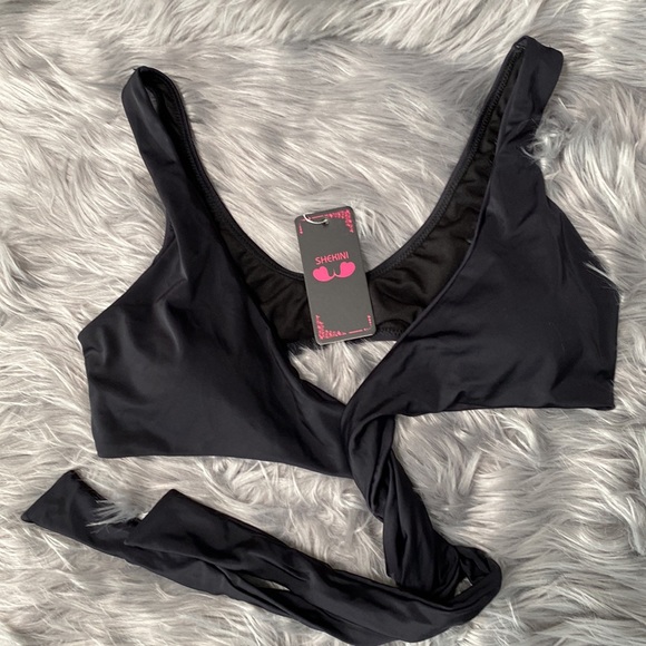 Shekini wrap bandage bikini bathing suit top - Picture 4 of 4